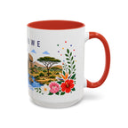 Zimbabwe Coffee Mug | Travel Souvenir Accent Mug | Place Gift Ceramic Cup 11oz 15oz