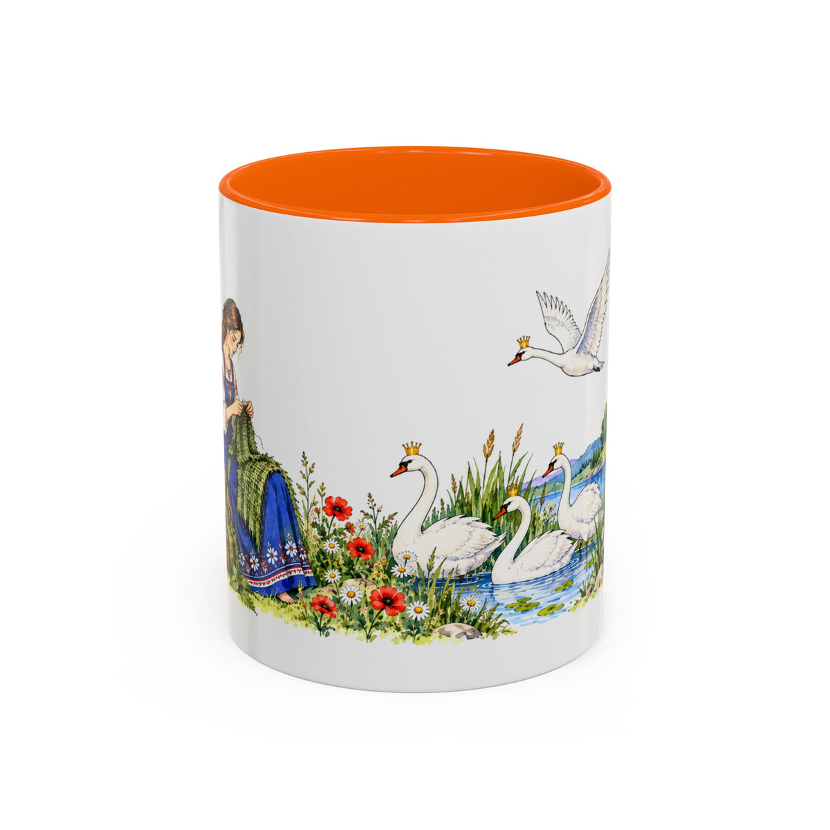 The Wild Swans Mug | Storybook Fairy Tale Accent Coffee Mug | EveryLegend