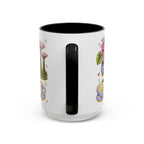 Singapore Illustrated Travel Mug | City Souvenir Accent Coffee Mug | 11oz 15oz Ceramic Cup