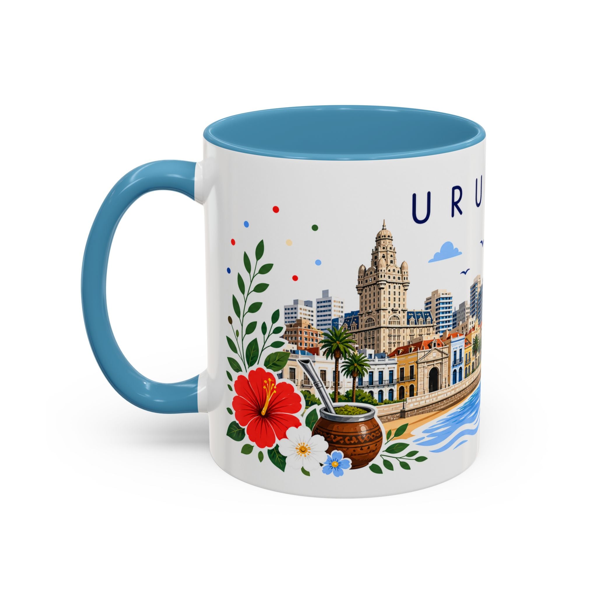 Uruguay Coffee Mug | Travel Souvenir Accent Mug | Place Gift Ceramic Cup 11oz 15oz