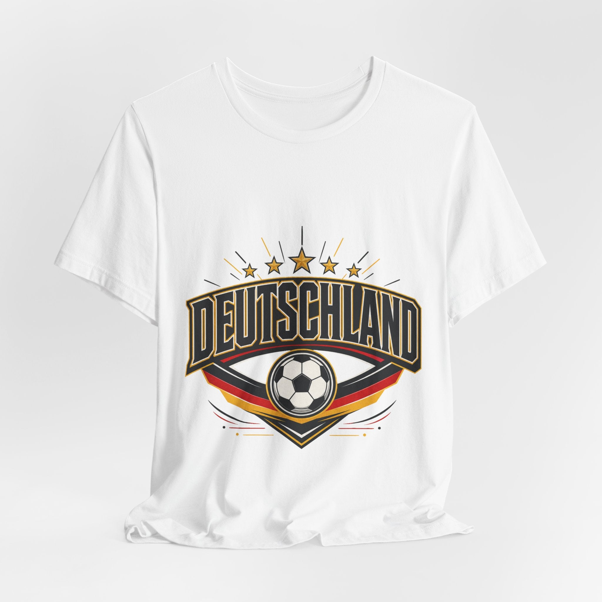 Germany Soccer Fan T-Shirt | Germany Fan Tee | Deutschland Soccer Supporter Shirt