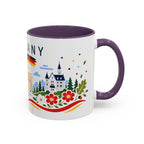 Germany Coffee Mug | Travel Souvenir Accent Mug | Country Gift Ceramic Cup 11oz 15oz