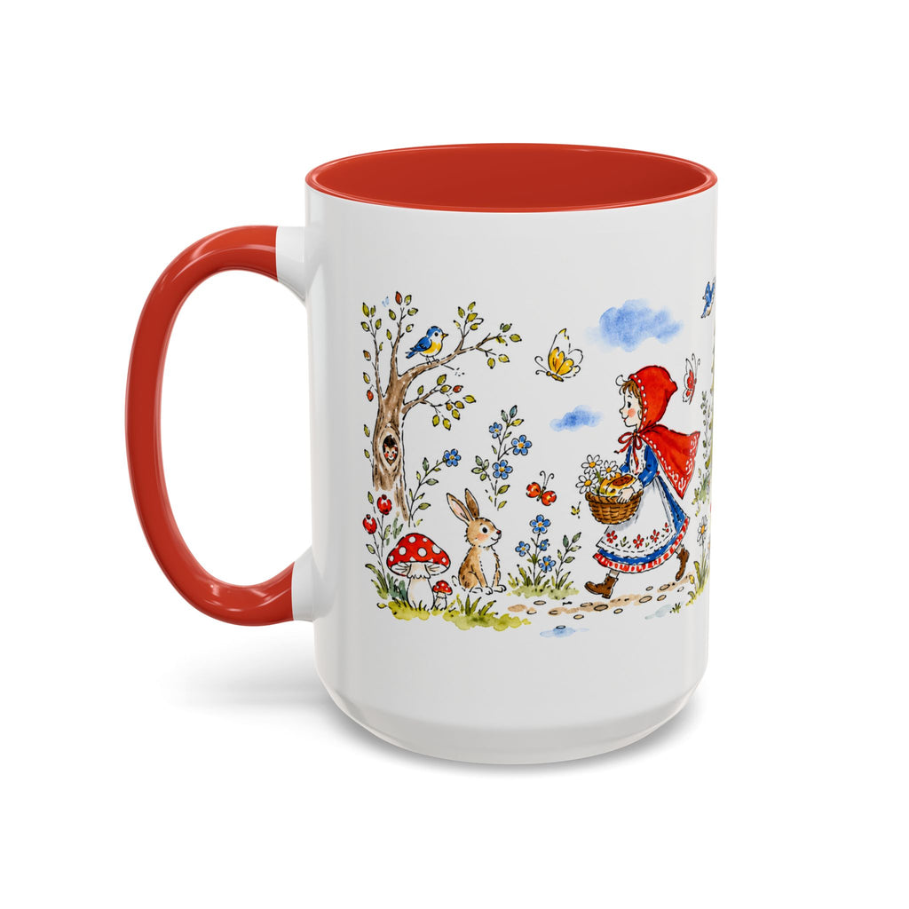 Little Red Riding Hood Mug | Storybook Fairy Tale Accent Coffee Mug | EveryLegend