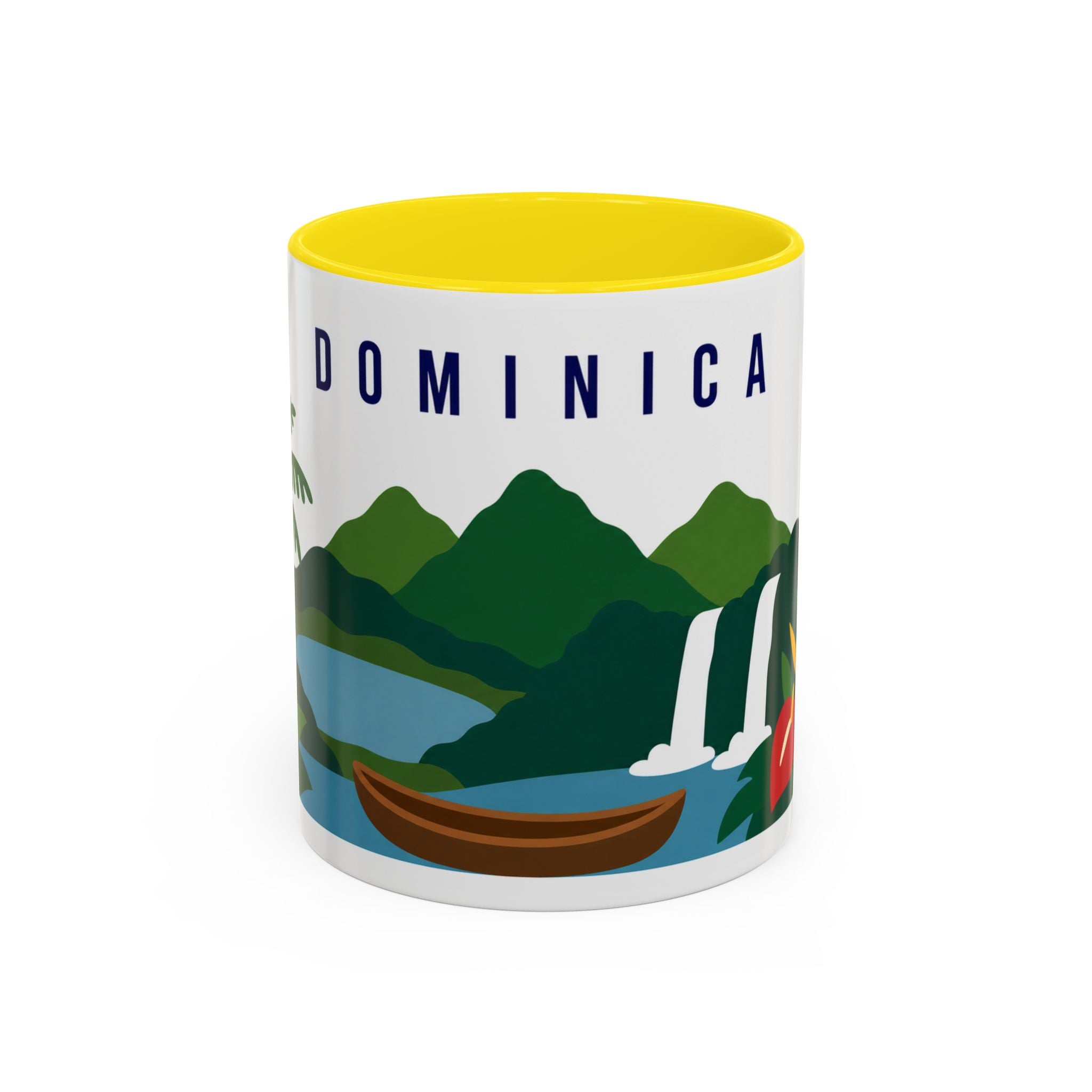Dominica Coffee Mug | Travel Souvenir Accent Mug | Country Gift Ceramic Cup 11oz 15oz
