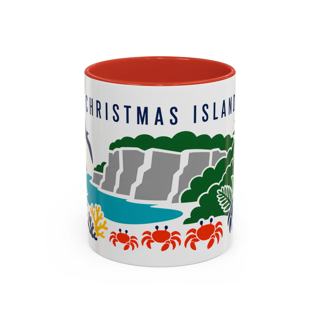 Christmas Island Coffee Mug | Travel Souvenir Accent Mug | Country Gift Ceramic Cup 11oz 15oz