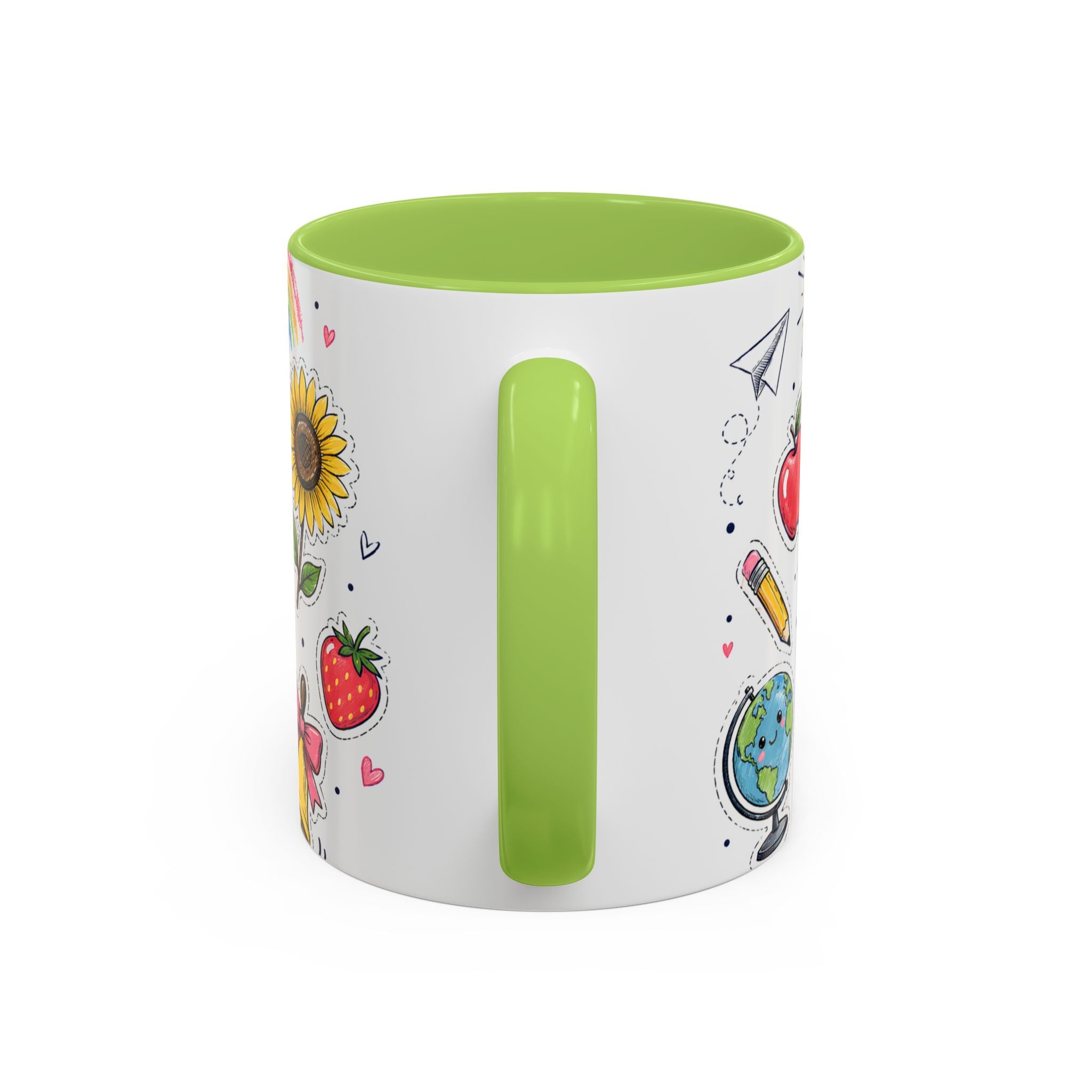 One in a Melon Coffee Mug | Sweetest Teacher Appreciation Gift | Accent Color Ceramic 11oz 15oz