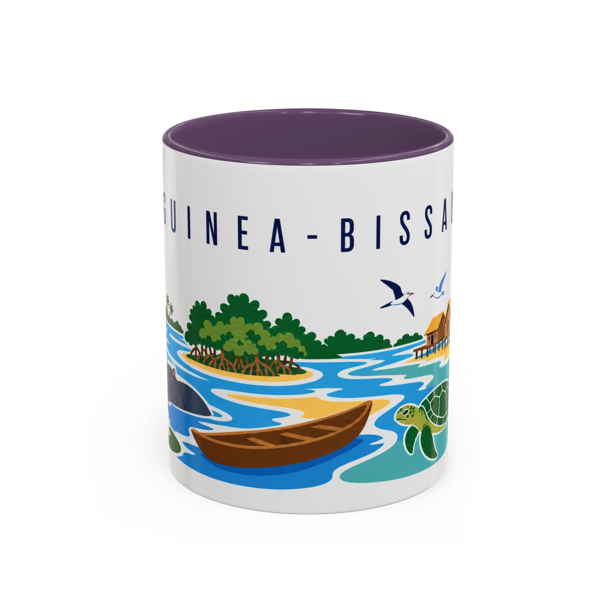 Guinea-Bissau Coffee Mug | Travel Souvenir Accent Mug | Country Gift Ceramic Cup 11oz 15oz