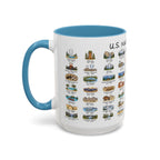 63 National Parks Mug | U.S. Parks Coffee Cup | Park Bucket List Gift | Road Trip Hiking Camping Souvenir