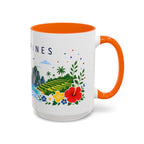 Philippines Coffee Mug | Travel Souvenir Accent Mug | Place Gift Ceramic Cup 11oz 15oz