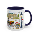 Vienna Travel Mug | European City Souvenir Accent Coffee Mug | 11oz 15oz Ceramic Cup