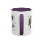 North Cascades National Park Coffee Mug | Washington Alpine Glacier Hiking Gift | Accent Color Ceramic 11oz 15oz