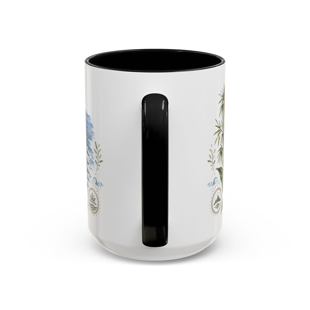 Road to Hana Mug, Maui Travel Souvenir, Bucket List Gift, Accent Ceramic Coffee Mug 11oz 15oz