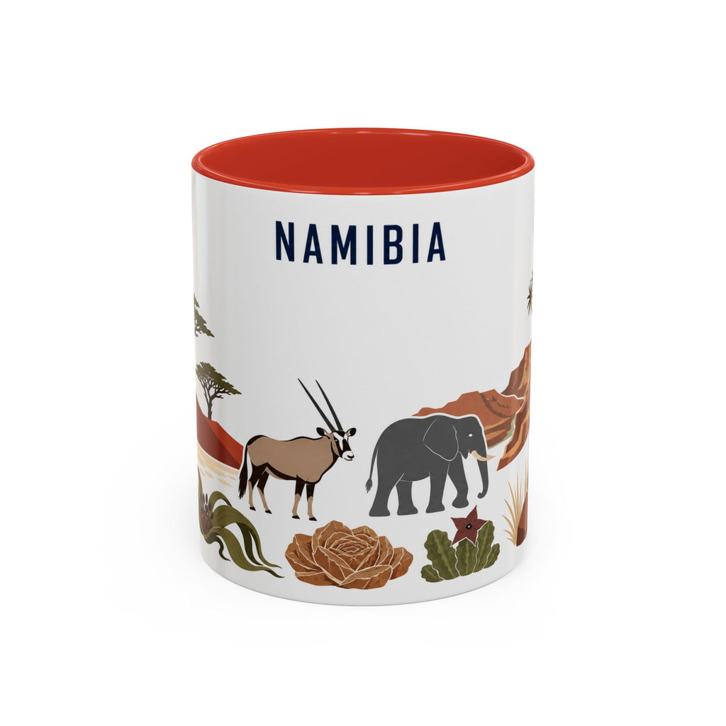 Namibia Coffee Mug | Travel Souvenir Accent Mug | Country Gift Ceramic Cup 11oz 15oz