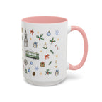 Dublin Christmas Mug | Watercolor City Souvenir, Holiday Travel Gift (11oz/15oz)