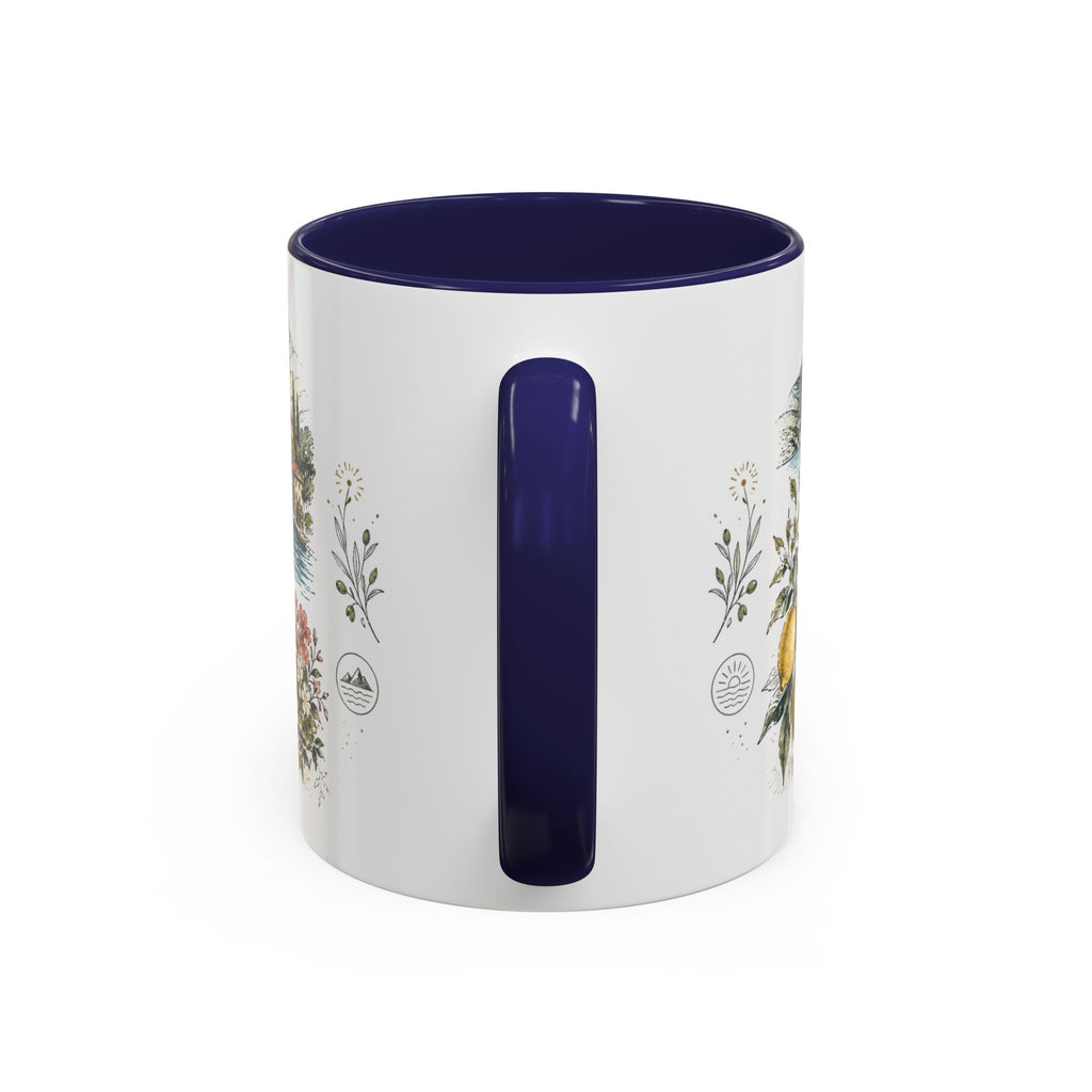 Lake Garda Mug, Italy Travel Souvenir, Bucket List Gift, Accent Ceramic Coffee Mug 11oz 15oz