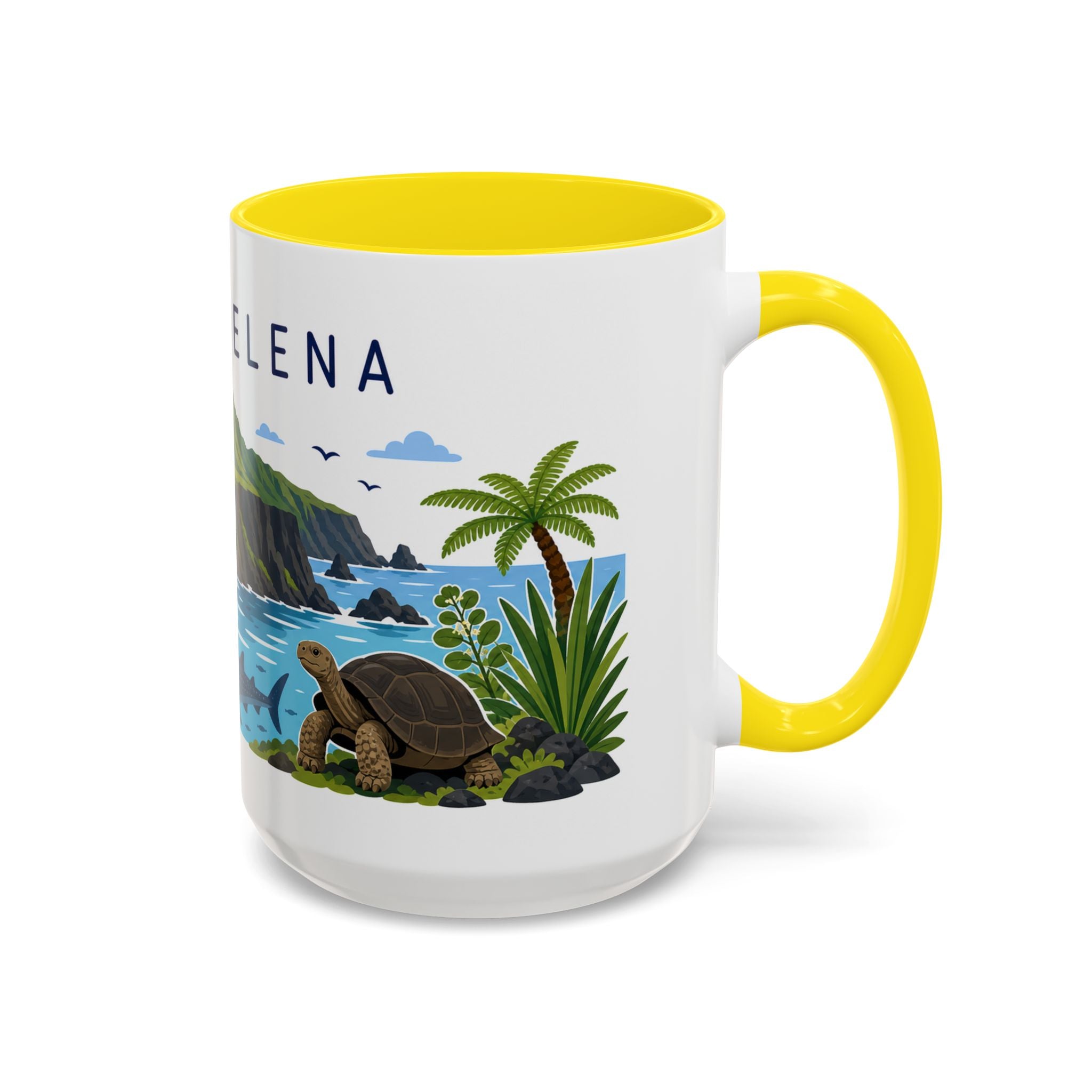 Saint Helena Coffee Mug | Travel Souvenir Accent Mug | Country Gift Ceramic Cup 11oz 15oz