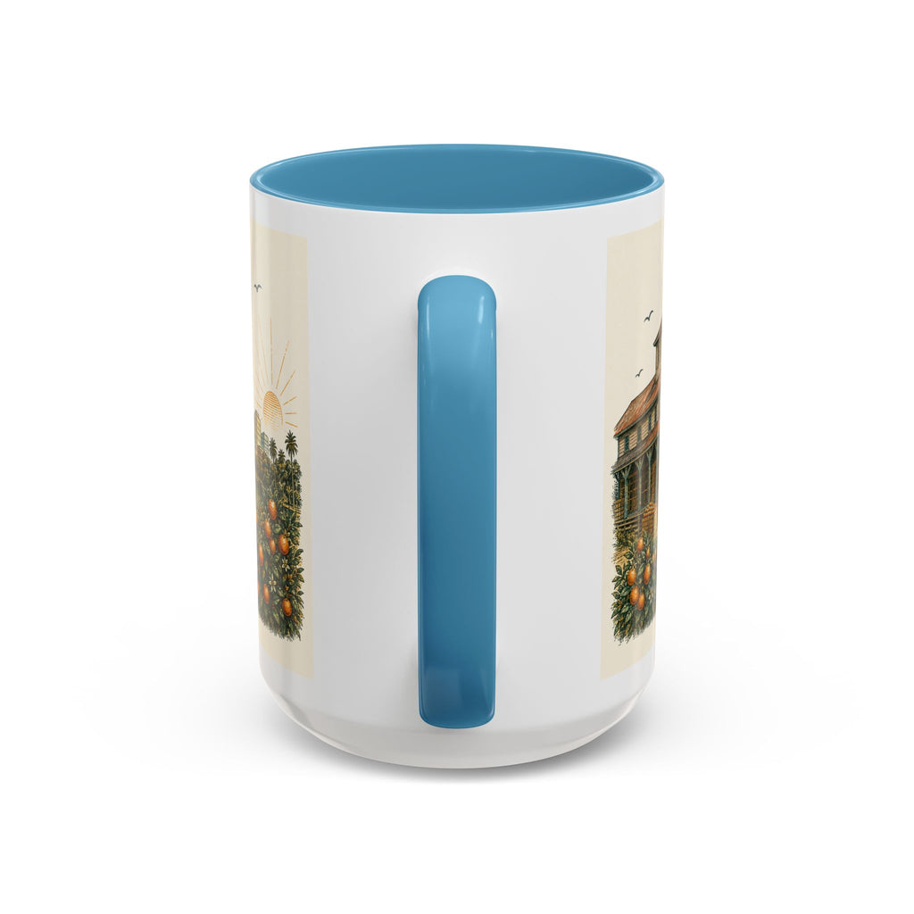 Orlando Coffee Mug | United States Travel Souvenir | Vintage Illustrated City Gift | 11 oz 15 oz Accent Mug