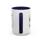 Acadia Coffee Mug | National Park Hiking Coastal Gift | Accent Color Ceramic 11oz 15oz