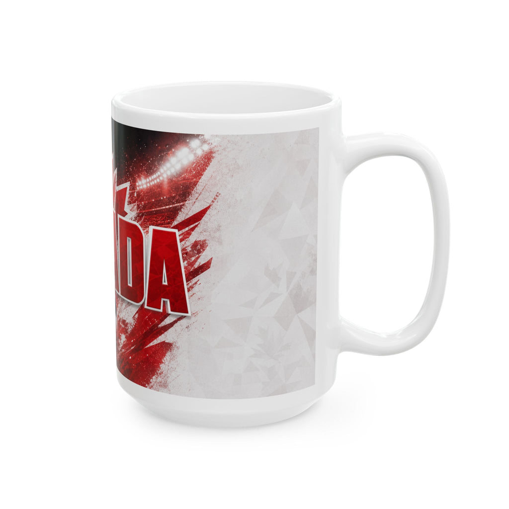 Canada Soccer Spirit Coffee Mug | Soccer Fan Gift | Ceramic 11oz 15oz Match Day Cup