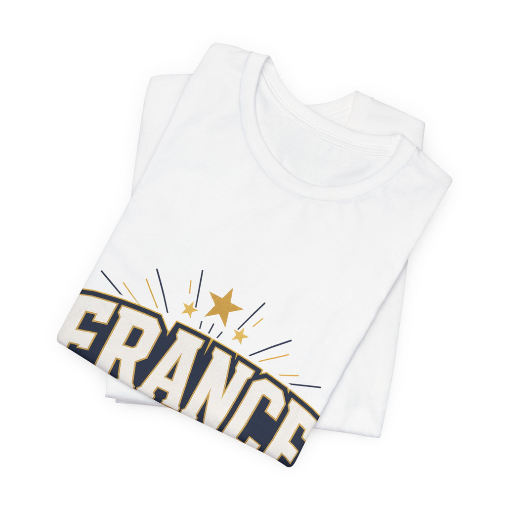 France Soccer Fan T-Shirt | France Fan Tee | France Soccer Supporter Shirt