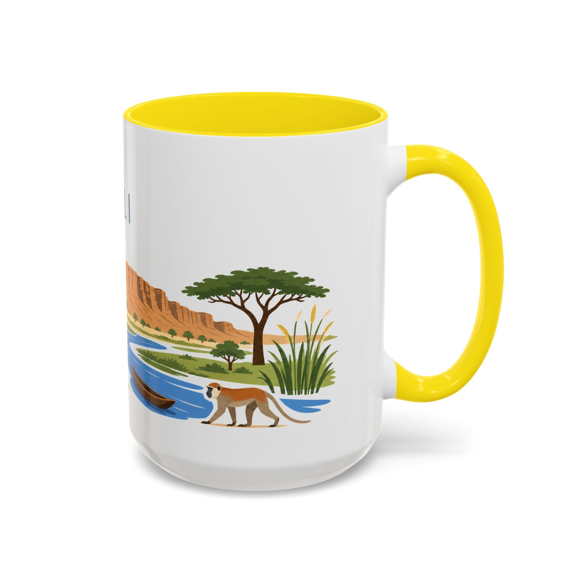 Mali Coffee Mug | Travel Souvenir Accent Mug | Country Gift Ceramic Cup 11oz 15oz