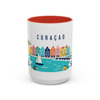 Curaçao Coffee Mug | Travel Souvenir Accent Mug | Country Gift Ceramic Cup 11oz 15oz