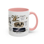 Great Basin National Park Coffee Mug | Nevada Desert Stargazing Hiking Gift | Accent Color Ceramic 11oz 15oz
