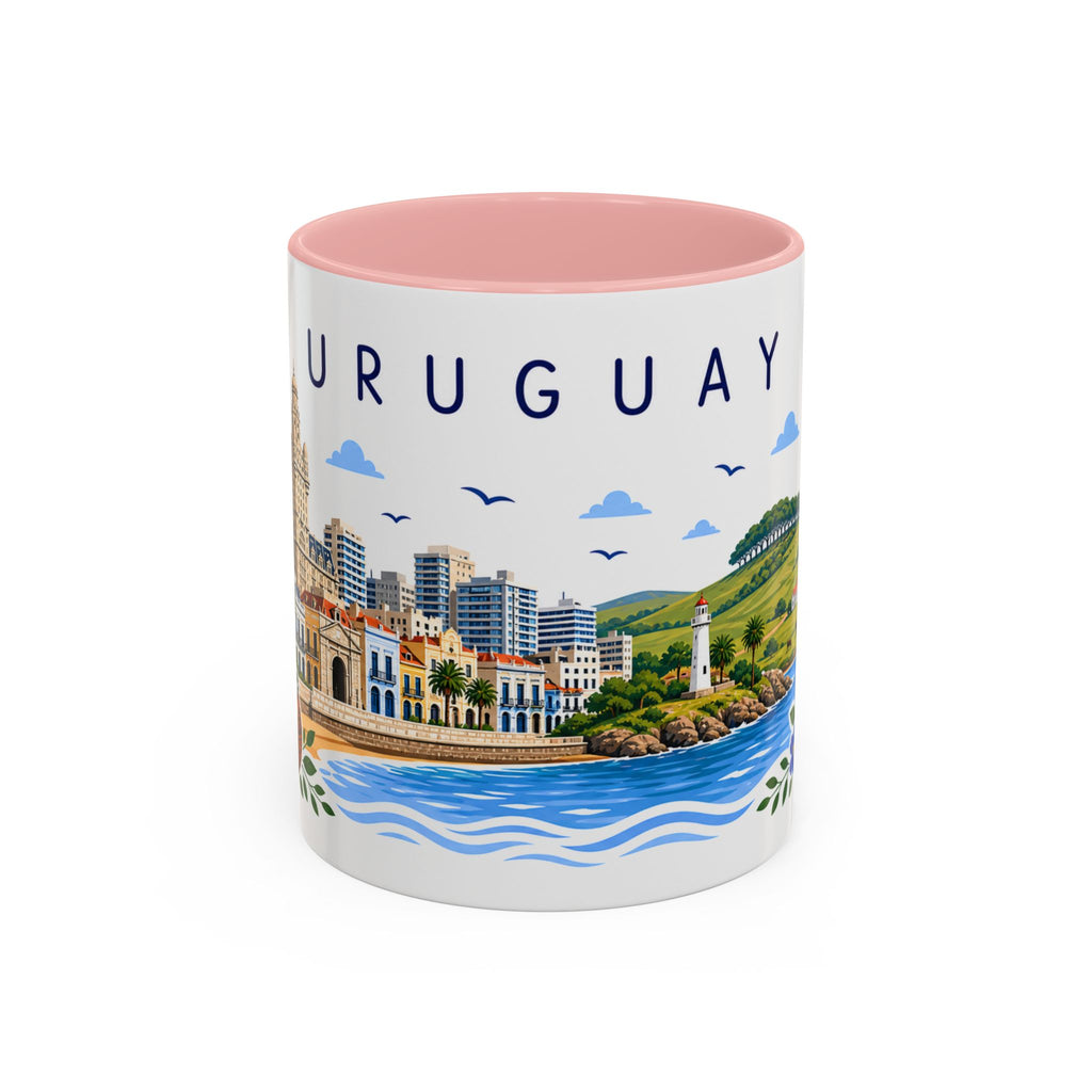 Uruguay Coffee Mug | Travel Souvenir Accent Mug | Place Gift Ceramic Cup 11oz 15oz