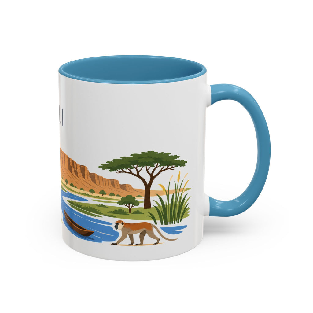 Mali Coffee Mug | Travel Souvenir Accent Mug | Country Gift Ceramic Cup 11oz 15oz
