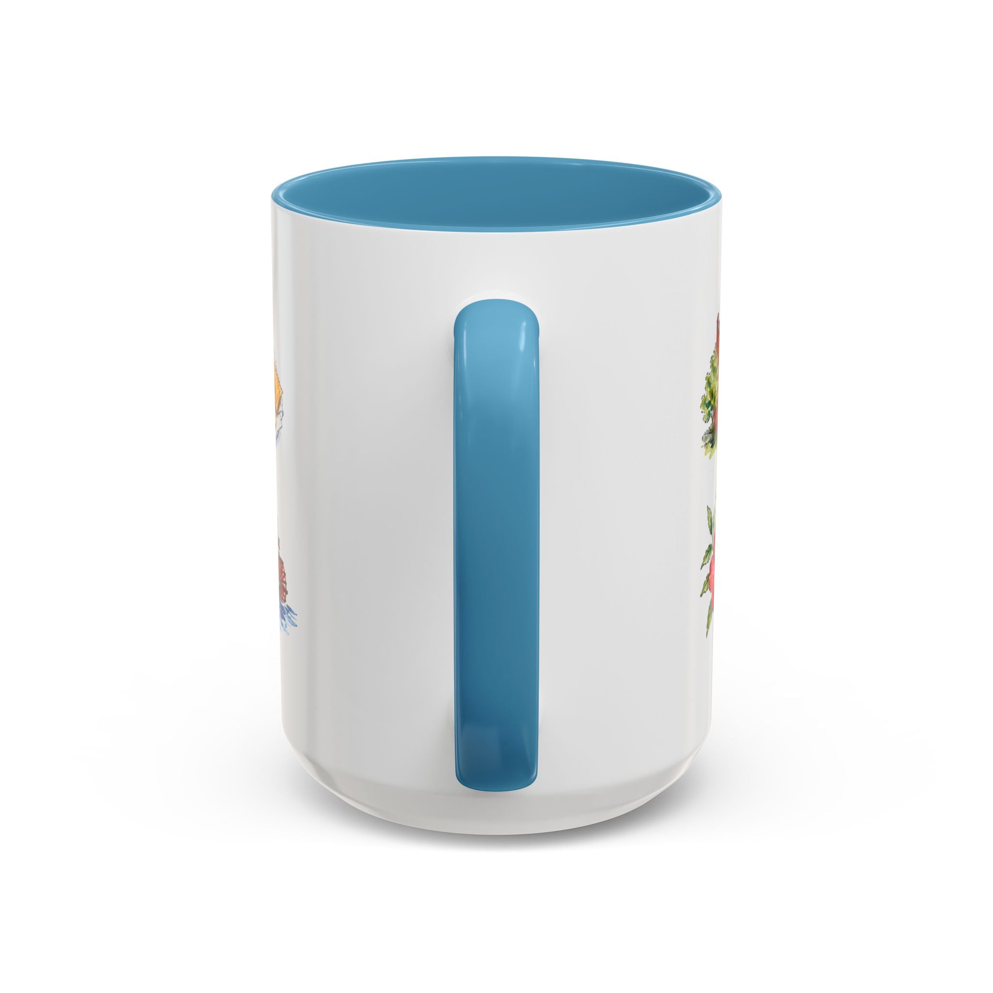 St. Louis Illustrated Travel Mug | City Souvenir Accent Coffee Mug | 11oz 15oz Ceramic Cup