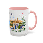 Tunisia Coffee Mug | Travel Souvenir Accent Mug | Place Gift Ceramic Cup 11oz 15oz