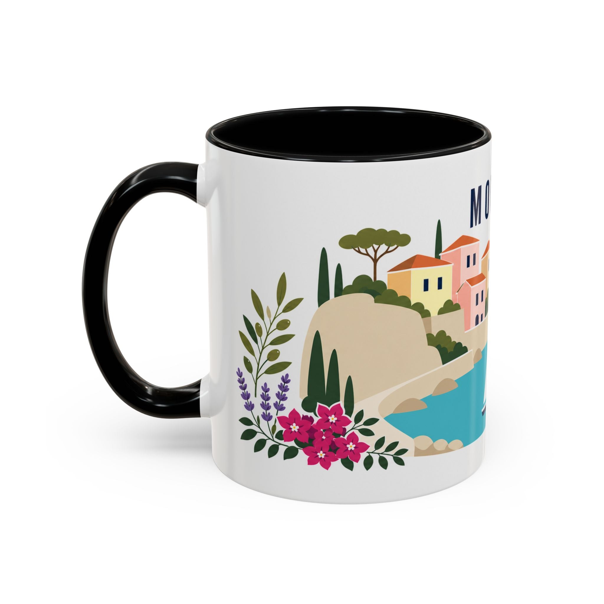 Monaco Coffee Mug | Travel Souvenir Accent Mug | Country Gift Ceramic Cup 11oz 15oz