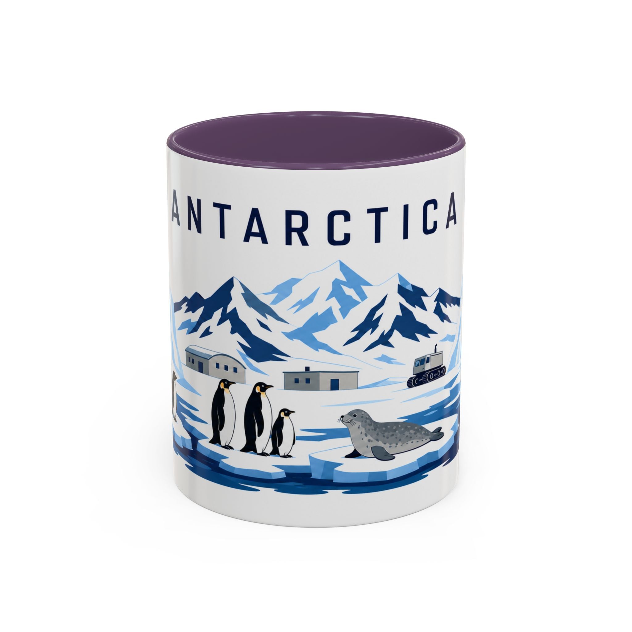 Antarctica Coffee Mug | Travel Souvenir Accent Mug | Country Gift Ceramic Cup 11oz 15oz