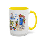 Athens Travel Mug | European City Souvenir Accent Coffee Mug | 11oz 15oz Ceramic Cup