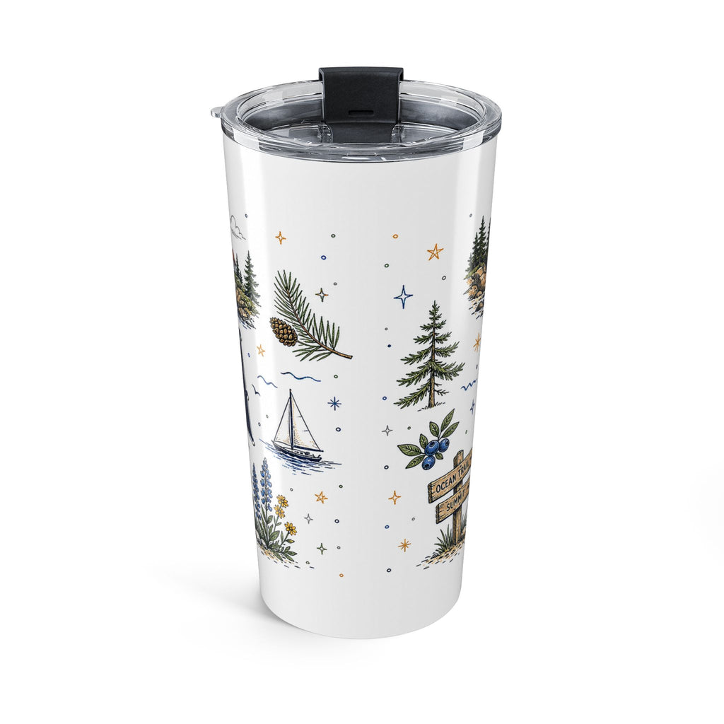 Acadia National Park 20oz Tumbler | Maine Coast Hiking Gift | Insulated Stainless Steel Travel Cup
