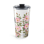 Oklahoma State Flower 20oz Tumbler | Oklahoma Rose Botanical State Flower Gift | Insulated Stainless Steel Travel Cup