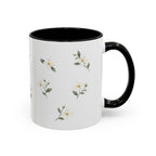 Idaho Syringa Mug, State Flower Floral Coffee Cup, 11oz Botanical Gift