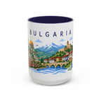 Bulgaria Coffee Mug | Travel Souvenir Accent Mug | Place Gift Ceramic Cup 11oz 15oz