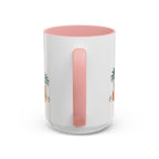 Abu Dhabi Coffee Mug | United Arab Emirates Travel Souvenir | Porcelain Decal City Gift | 11oz 15oz Accent Mug