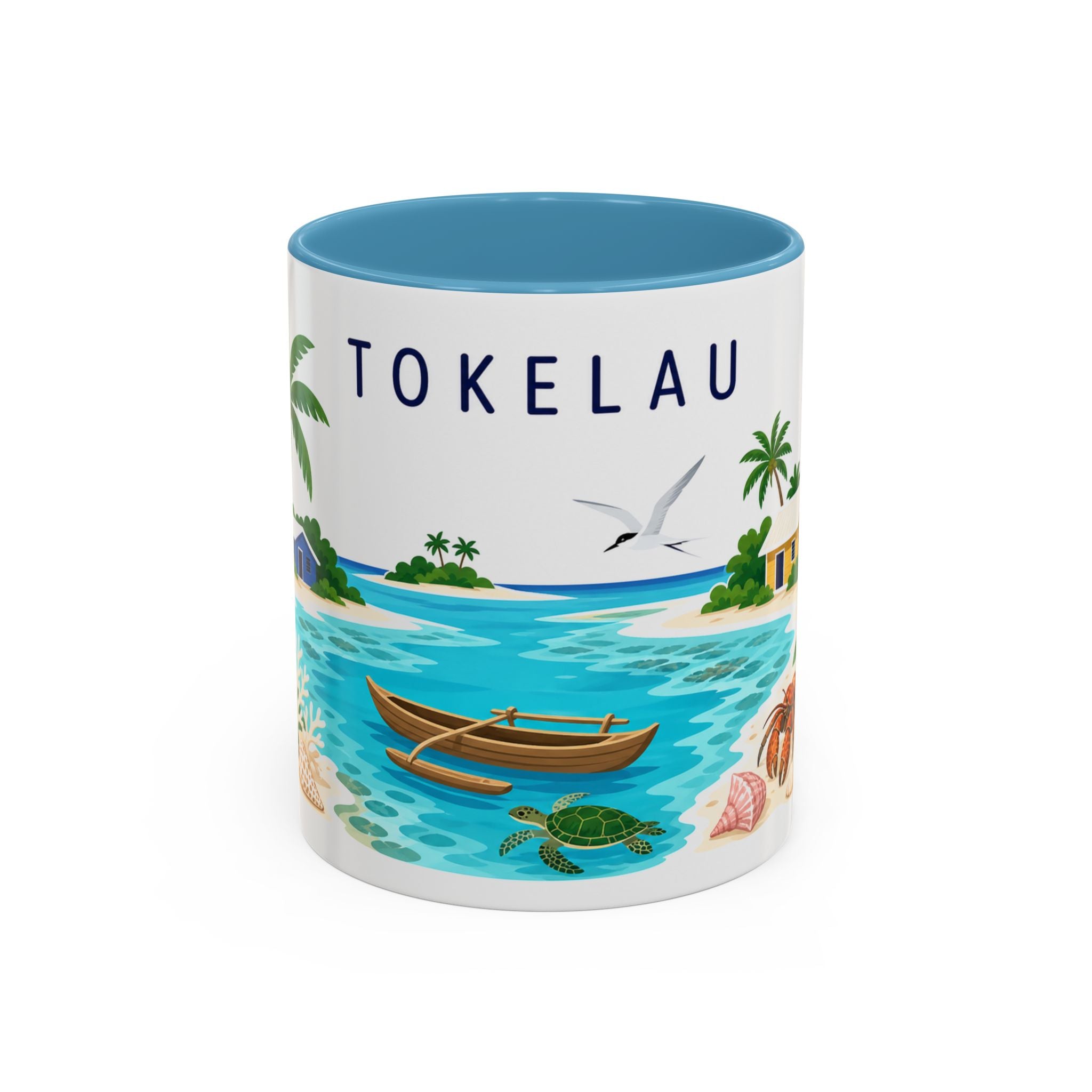 Tokelau Coffee Mug | Travel Souvenir Accent Mug | Country Gift Ceramic Cup 11oz 15oz
