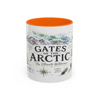 Gates of the Arctic National Park Coffee Mug | Alaska Arctic Wilderness Gift | Accent Color Ceramic 11oz 15oz