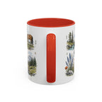 Fairy Meadows Mug, Pakistan Travel Souvenir, Bucket List Gift, Accent Ceramic Coffee Mug 11oz 15oz