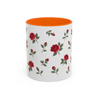 Oklahoma Oklahoma Rose Mug, State Flower Floral Coffee Cup, 11oz Botanical Gift