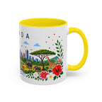 Uganda Coffee Mug | Travel Souvenir Accent Mug | Place Gift Ceramic Cup 11oz 15oz