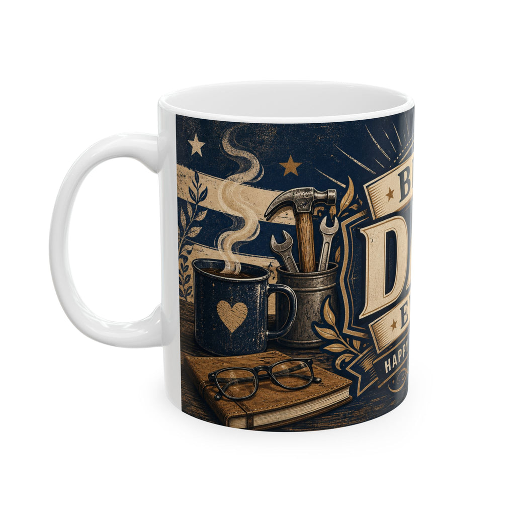Best Dad Ever Father's Day Coffee Mug | Dad Gift | Ceramic 11oz 15oz Cup
