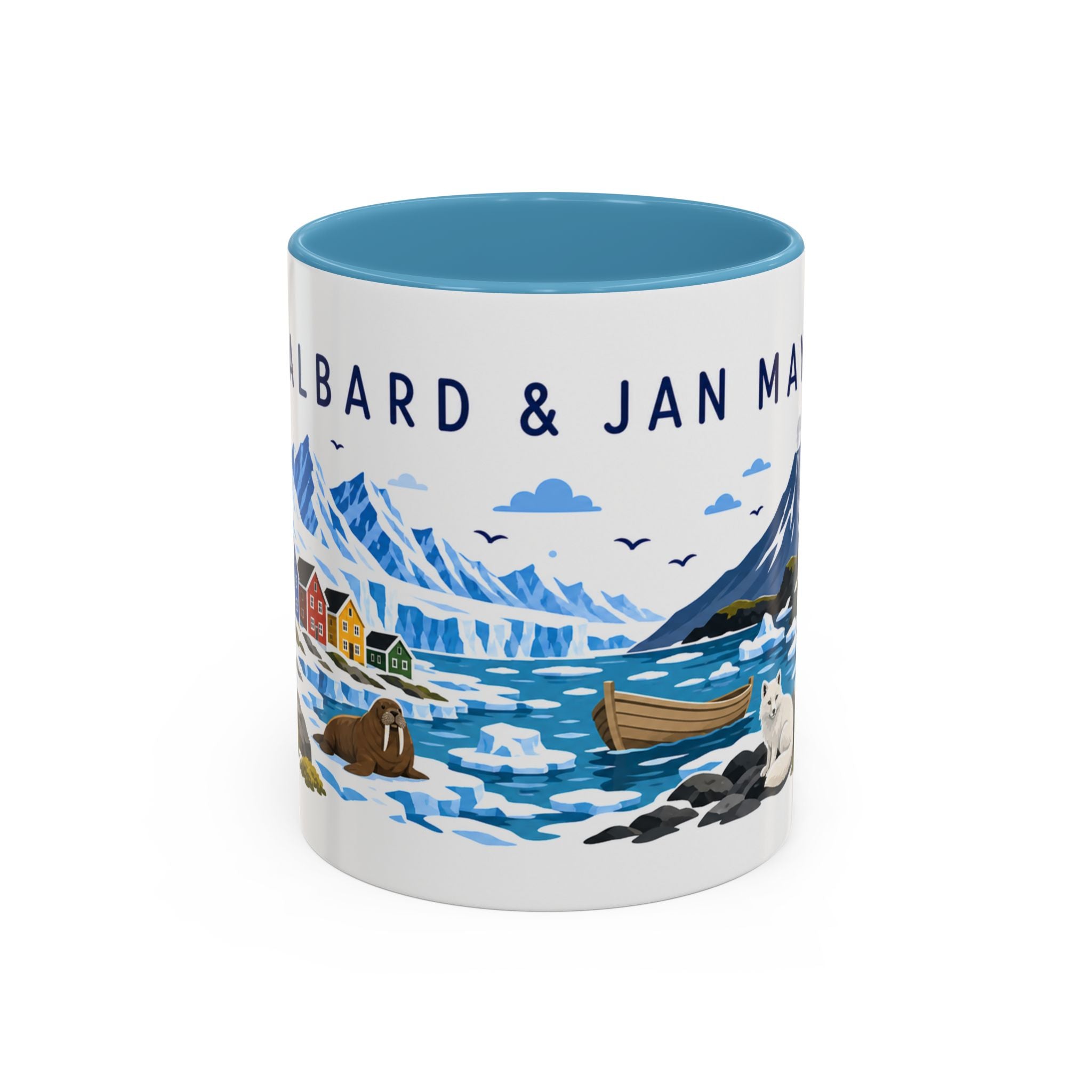 Svalbard & Jan Mayen Coffee Mug | Travel Souvenir Accent Mug | Country Gift Ceramic Cup 11oz 15oz