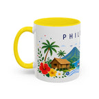 Philippines Coffee Mug | Travel Souvenir Accent Mug | Place Gift Ceramic Cup 11oz 15oz