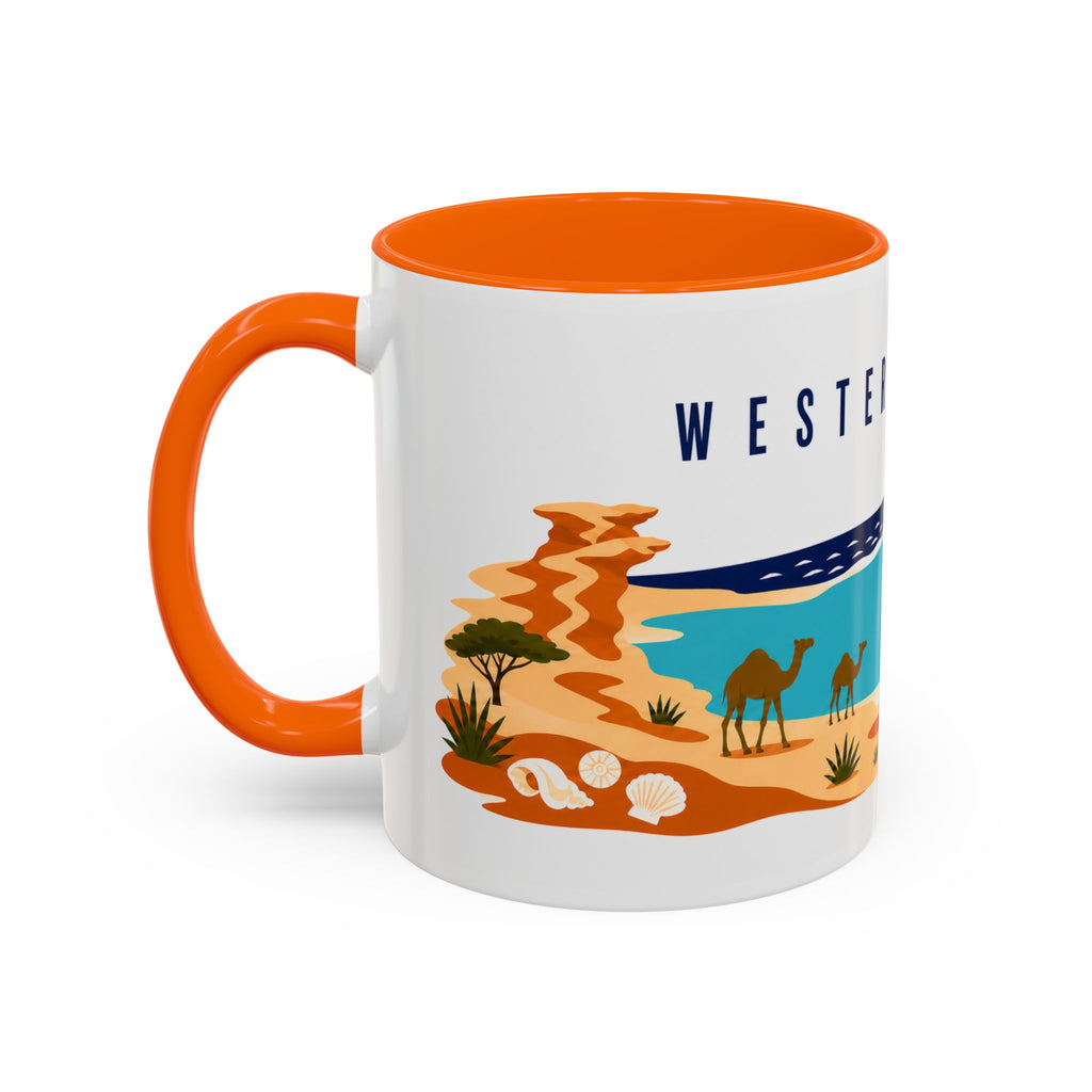 Western Sahara Coffee Mug | Travel Souvenir Accent Mug | Country Gift Ceramic Cup 11oz 15oz