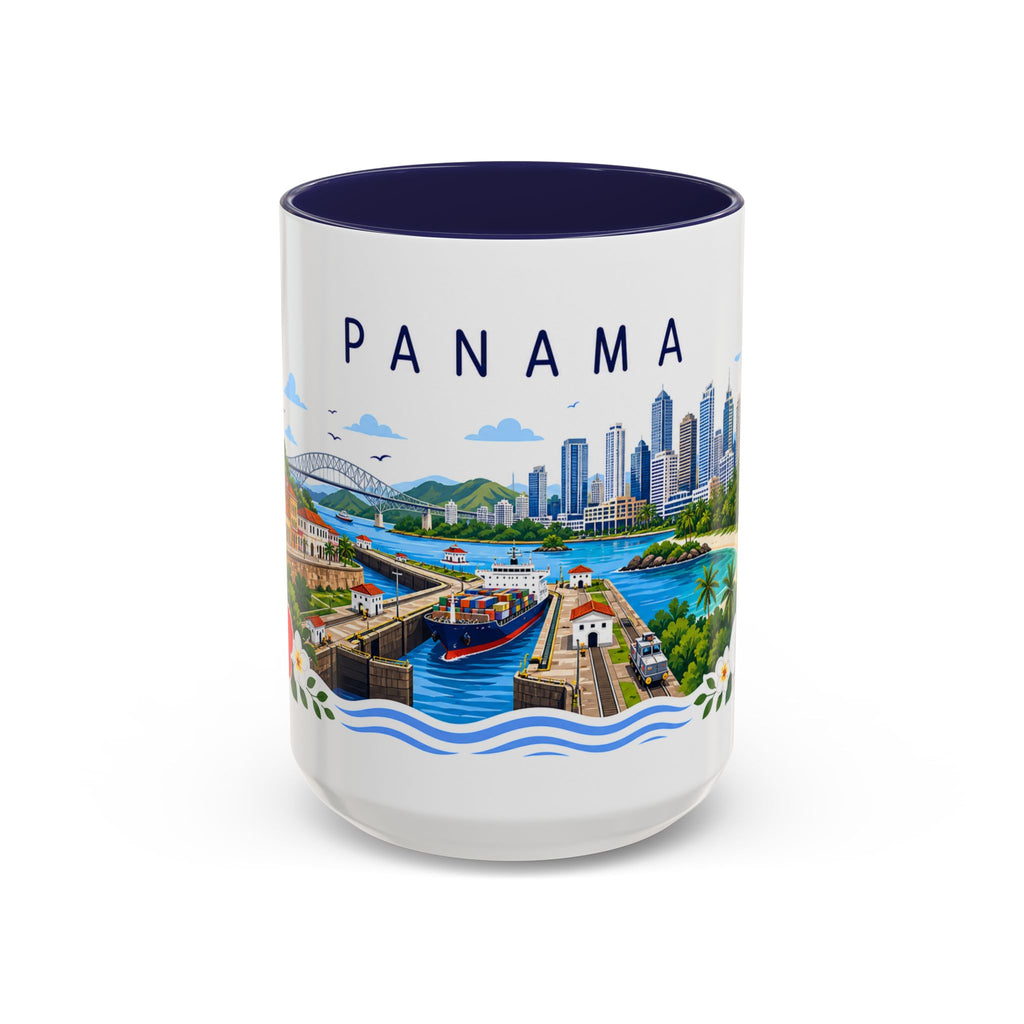 Panama Coffee Mug | Travel Souvenir Accent Mug | Place Gift Ceramic Cup 11oz 15oz