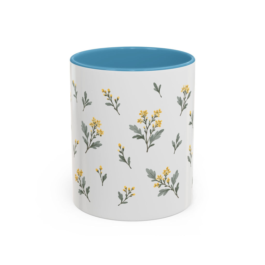 Nevada Sagebrush Mug, State Flower Floral Coffee Cup, 11oz Botanical Gift
